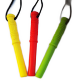 Sensory Chew Necklace Chewelry Pendant Textured Chews Stim Chew Toys for ASD Autism Bite Wars