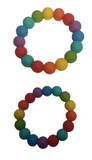Sensory Chew Bracelet Chewelry Bangle Autism ADHD ASD Biting Teething Toy Multi coloured 2 Pack