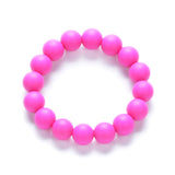 Sensory Chew Bracelet Chewelry Bangle Autism ADHD ASD Biting Teething Toy Deep Pink