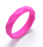 Sensory Chew Bracelet Deep Pink