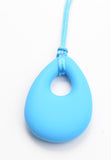 Sensory Chew Necklace Chewelry Autism ADHD ASD Biting Child Baby Teething Chewy Toy Children Blue