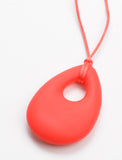 Sensory Chew Necklace Chewelry Autism ADHD ASD Biting Child Baby Teething Chewy Toy Children Red