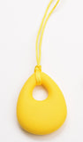 Sensory Chew Necklace Chewelry Autism ADHD ASD Biting Child Baby Teething Chewy Toy Children Yellow