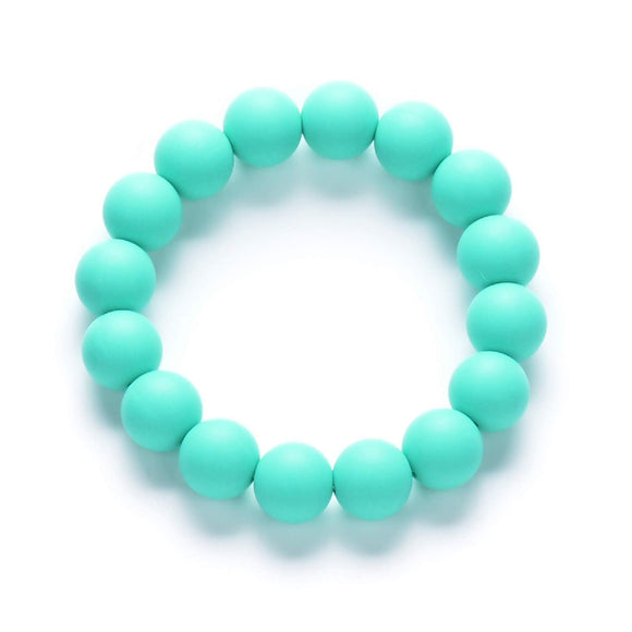 Sensory Chew Bracelet Chewelry Bangle Autism ADHD ASD Biting Teething Toy Turquoise