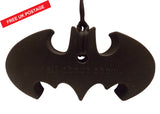 Sensory Chew Necklace Bat Style Stim Chewelry Black