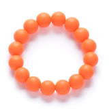 Sensory Chew Bracelet Chewelry Bangle Autism ADHD ASD Biting Teething Toy Orange
